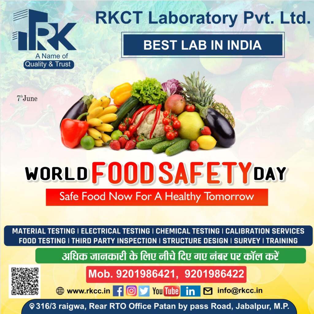 Food Testing Laboratory in MP RKCT Laboratory