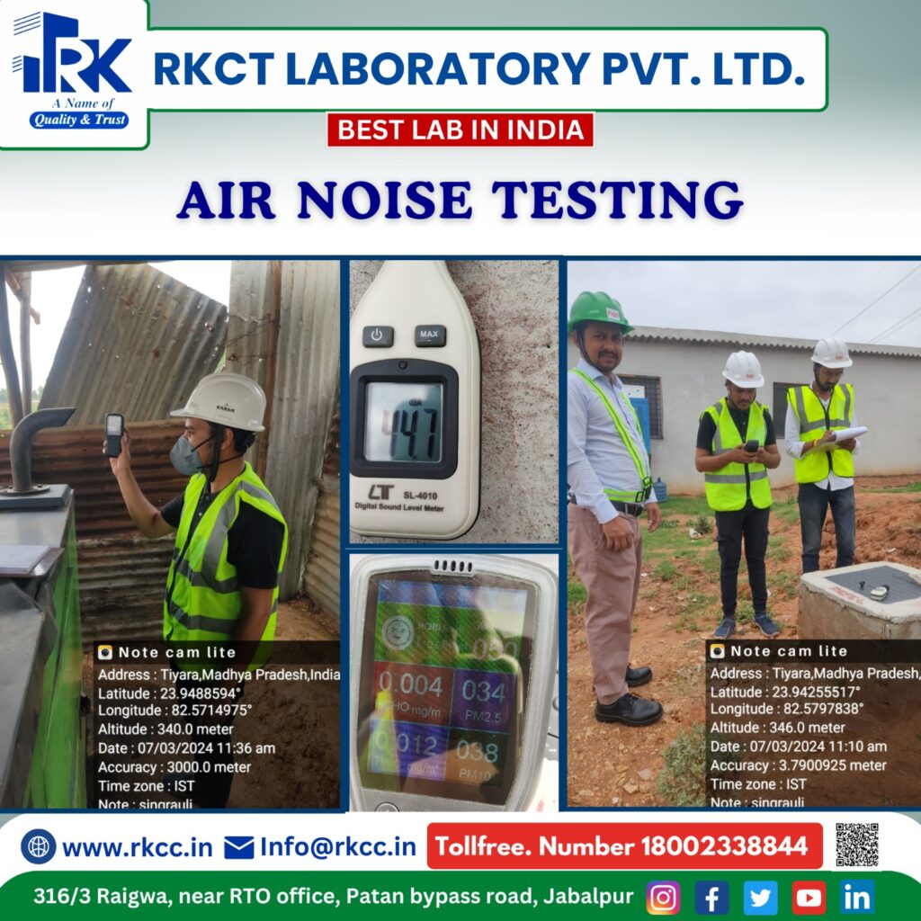 Best Environmental Testing Laboratory in India -Water, Air, and Noise Testing by RKCT