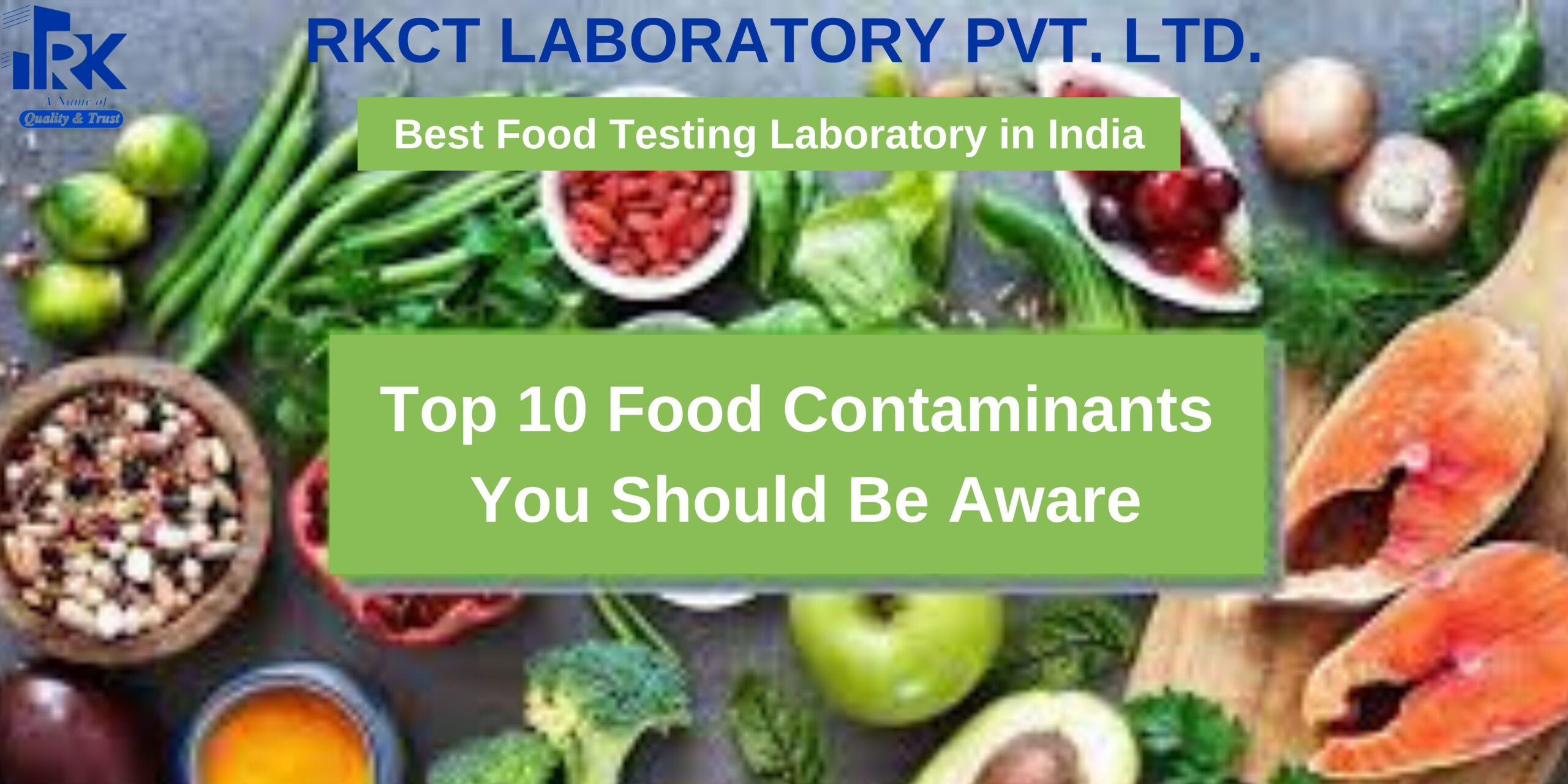 Top 10 Food Contaminants Tested at the Best Food Testing Laboratory in India | RKCT Lab