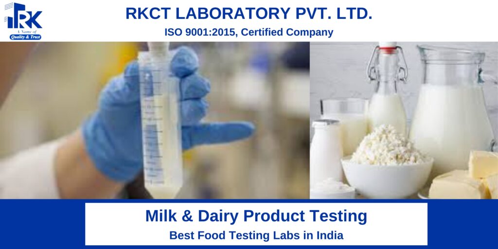 Milk & Dairy Product Testing | Best Food Testing Laboratory in India – RKCT Lab